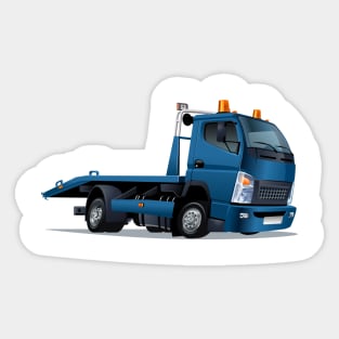 Cartoon tow truck Sticker